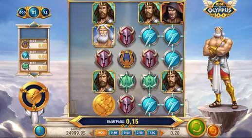 Rise of Olympus 100 demo слот